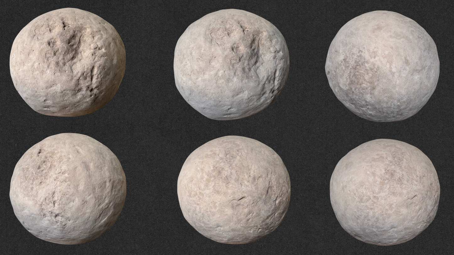 "WORN" Spheres
